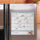 DateWorks - 2026 Calendrier Mural Magnétique Familial 16 Mois - 12 po x 12 po - Anglais -Comprend des aimants à afficher sur le réfrigérateur ou sur toute surface magnétique
