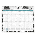 AT-A-GLANCE - Calendrier mural mensuel 2026-2027 - 11 7/8 po H x 14 7/8 po l - Madrid - bilingue-12 mois : juillet 2026 - juin 2027