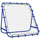 Soozier – Filet de rebond de soccer ajustable-L’angle réglable vous permet de pratiquer les passes au sol, les tirs lobés et les exercices de gardien de but 
