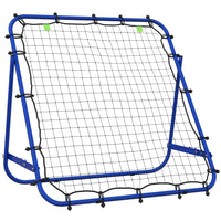 Soozier – Filet de rebond de soccer ajustable-L’angle réglable vous permet de pratiquer les passes au sol, les tirs lobés et les exercices de gardien de but 
