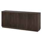 Hudson&Canal - Table de buffet Alston 68" L - Brun aulne-Le dessus a une capacité de poids de 75 lb, la zone de rangement intérieure peut contenir 20 lb sur chaque étagère