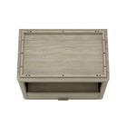 Manhattan Comfort - Table de nuit moderne Evelyn 32" à 1 tiroir - Naturel-Garantie limitée du fabricant de 30 jours