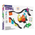 Magna-Tiles - Monde Des Dinosaures Ensemble De Construction Magnétique De 40 pièces, La Marque De Construction Magnétique Originale-Sécurité Garantie:  Toutes les pièces MAGNA-TILES sont construites pour résister à d'innombrables heures de jeu.  Notre treillis de signature empêche la fissuration, tandis que les rivets de fixation gardent les aimants sûrs et sécurisés