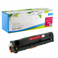 fuzion - HP 125A (CB542A) Cartouche De Toner Compatible - Rendement Standard - Jaune-Couleur d'encre: Jaune