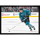 Joe Pavelski San Jose Sharks - Toile encadree - 31" x 22"-Impression sur toile de qualité supérieure avec bordures enveloppées