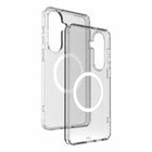 Blu Element - Étui Dropzone Rugged à paillettes avec aimants pour Samsung Galaxy S26, Transparent-Bords surélevés pour protéger l'appareil photo et l'écran