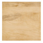 Modway - Zora Bois carré et métal Table d’appoint - Chêne-7