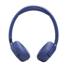 JBL - Tune 680NC Casque supra‑auriculaire sans fil avec réduction de bruit - Bleu-Réduction de Bruit Adaptative et technologie Smart Ambient