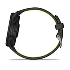 Garmin - Forerunner 170 Music - Noir avec bracelet noir/jaune ampère-Les fonctions pour les déplacements vous permettent de télécharger vos listes de lecture Spotify, Amazon Music ou Deezer directement sur votre montre pour une écoute sans téléphone (un abonnement peut être requis) et d'effectuer des paiements sans contact depuis votre poignet avec Garmin Pay