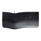 Cherry - Clavier ergonomique filaire KC 4500 ERGO - Noir-La conception du clavier USB permet une posture ergonomique lors de l’utilisation de l’ordinateur