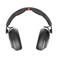 HP - Casque stéréo sans fil Bluetooth à réduction de bruit Poly Voyager Surround 85-Participez à ce qui est important et évitez les distractions avec un casque qui offre un son riche et clair pour les appels et la musique. Travaillez où vous le souhaitez et donnez le meilleur de vous-même avec 6 micros sans perche intégrés et 4 autres pour prendre en charge l'ANC adaptatif.