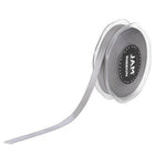 JAM Paper - Ruban de satin double face - 3/8" de large x 25 m - Argent-Couleur: Argent