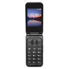 ZTE - Nubia Cymbal 2 LTE 4G Téléphone à clapet - 1 Go + 8 Go - Noir - Débloqué-Batterie : 1600 mAh batterie amovible pour parler, texter, écouter et naviguer toute la journée. Remarquable 16 jours d’attente / 12 heures de conversation en mode économie d’énergie