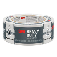 3M - Ruban à conduits très résistant blanc, 2120-WH, 48 mm l x 18,2 m L-Surfaces multiples : Ruban polyvalent avec adhésif amélioré de résistance de qualité industrielle qui adhère solidement au métal, au verre, au plastique, au carton/carton ondulé et au stratifié