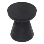 Zuo - Sage Table d’appoint - Noir-Bois de manguier peint avec finition chaleureuse et raffinée