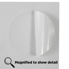 JAM Paper Sceaux autocollants ronds, 2,5 po dia., blanc, 2 paquets de 120 (2147615066g)-Matériau : Paper