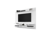 Manhattan Comfort - Plaza 64,25 po Meuble TV Flottant Moderne - Blanc-Garantie limitée du fabricant de 30 jours