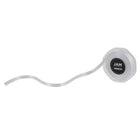 JAM Paper - Ruban de satin double face - 3/8" de large x 25 m - Blanc-Quantité : Rouleau vendu à l'unité