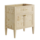 Modway - Elysian 30" Armoire de toilette de salle de bain (lavabo non inclus) - Bourgogne-Vanité de salle de bain moderne