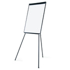 Staples - Chevalet de présentation à tableau blanc réglable - 30 x 42 po - Noir-Hauteur réglable jusqu'à 78 pouces pour une utilisation au sol ou sur table