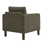Modway - Hawken Tissu Boucle Fauteuil d’accent - Antique Espresso-6