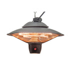 Westinghouse - 1500-Watt Hanging Infrared Electric Patio Heater - Silver-Parfait pour les gazebos, patios, ateliers et partout ou vous pouvez l'accrocher