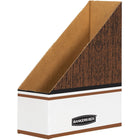 Bankers Box - Porte-revues  - Format lettre - Blanc-Notre porte-revues le plus robuste pour une référence quotidienne
