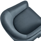 Modway - Greer Velours Performance Rembourré Fauteuil d’accent - Cadet Blue-8
