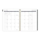 Mead - Agenda Abeille scolaire hebdomadaire/mensuel 2026-2027 couverture rigide - 11 po H x 9 po l - Multicolore - bilingue-Couverture rigide durable