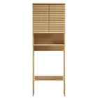 Modway - Render Par-dessus les toilettes Armoire de rangement de salle de bain in Chêne-Assemblée requise