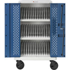 Bretford - Core MS Store & Chariot de chargement avec rouleaux pour 36 appareils Chromebook-Crochets de gestion des câbles à l'avant et bacs pour adaptateurs d'alimentation à l'arrière, le chariot offre un moyen simple de garder les composants de l'appareil propres et organisés.