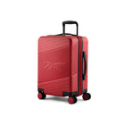 Reebok - GO Collection Ensemble de bagages rigides 2 pièces - Rouge-Poignées supérieures et latérales renforcées pour retirer facilement les valises des carrousels à bagages ou des voitures