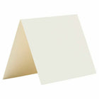 JAM Paper - Cartes pliantes vierges, format A6, 4-5/8 po x 6-1/4 po, ivoire, paquet de 25-Taille : 4,625 x 6,25 pouces (s’intègre parfaitement dans une enveloppe A6)