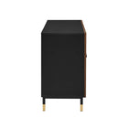 Modway - Nexus Buffet d’armoire de rangement - Noyer noir-Capacité de poids : 110 lb.