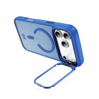 Blu Element - Étui Chromatic Kick MagSafe pour iPhone 17 Pro - Bleu Transparent-Résistant aux chocs