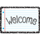 Ashley Productions - The Original Fun Mat - Tapis de Bienvenue - 15 -5" x 23 -5" - Composition Blanche de Bienvenue-Mesure et design : Le paillasson de bienvenue en composition blanche mesure 15,5 po x 23,5 po.