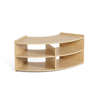 Mitybilt - De Rangement Courbe Boréal 2 - 48 po L x 23 po I x 20 po H-Structure en contreplaqué de 0.75 po