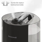 Honeywell - Humidificateur à vapeur froide + vapeur tiède Double Confort-Large ouverture du réservoir, ce qui facilite le remplissage et le nettoyage