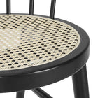 Modway - Lykke Broche courbée Chaises de salle à manger Ensemble de 2 - Noir-10