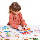 Banana Panda - Puzzles Associez les véhicules, 6 puzzles, 2 ans et plus-6
