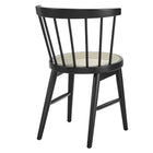 Modway - Lykke Broche courbée Chaises de salle à manger Ensemble de 2 - Noir-8