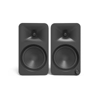 Kanto - Haut-parleurs de référence amplifiés 140 W avec entrées USB-C, RCA et Bluetooth 5.0 - Noir mat, Paquet de 2-Tweeters à dôme en soie de 3/4 po