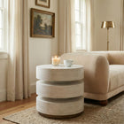 Zuo - Laha Table d’appoint - Chêne blanc-Dimensions: 21,1 po L x 21,1 po L x 21,5 po H
