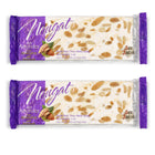 San Andrés - barres de nougat aux amandes 200 g - paquet de 2-Préparé avec 30 % d’amandes pour une saveur riche et gourmande