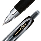 uni-ball - Stylos gel rétractables 207 – 0,5 mm – noir – paquet de 3-Couleur de l'encre : Noir