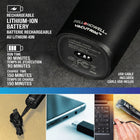 Bell+Howell - Vacutrim Tondeuse à barbe électrique sans fil rechargeable - Noir-7