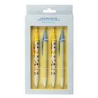 Moments Of Joy - Stylos - 1.0 mm - paquet de 4-Comprend 4 stylos à bille à action poussée avec des motifs assortis