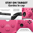 Microsoft - Manette sans fil Xbox pour Xbox Series X|S, Xbox One et appareils Windows – Rose Foncé-Enregistrez et partagez du contenu en toute simplicité avec le bouton Partager
