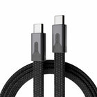 Statik - MagStack Slim Pro Câble de Charge/Sync USB-C vers USB-C de 6.6 pi, Noir-Fixation magnétique 2 fois plus puissante. Reste bien rangé. Adhère facilement aux surfaces magnétiques, comme les réfrigérateurs, les ordinateurs, etc