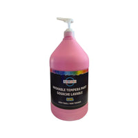ArtWorks - Gouache lavable avec pompe - 3.78 L, rose vive-Chaque gallon comprend une pompe ! Il n'est pas nécessaire de l'acheter séparément
